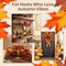 Pumpkin Spice Scented Broom 3in Mini Broomsticks - Decorative Witch Broom for Door Protection & Halloween Décor